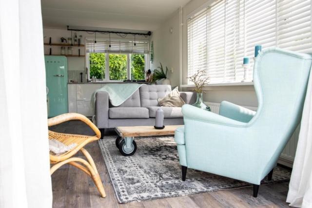 Strand-Chalet Luna - 700 Mtr Van Het Strand Van Ouddorp Luaran gambar